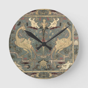 Valance of Renaissance design, 17th century (silk) Round Clock