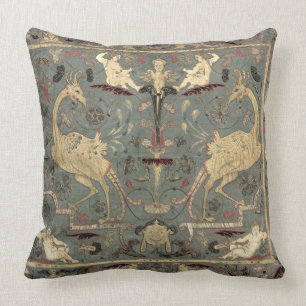 Valance of Renaissance design, 17th century (silk) Throw Pillow