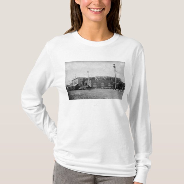 Vale, Oregon Downtown Under Construction T-Shirt (Front)