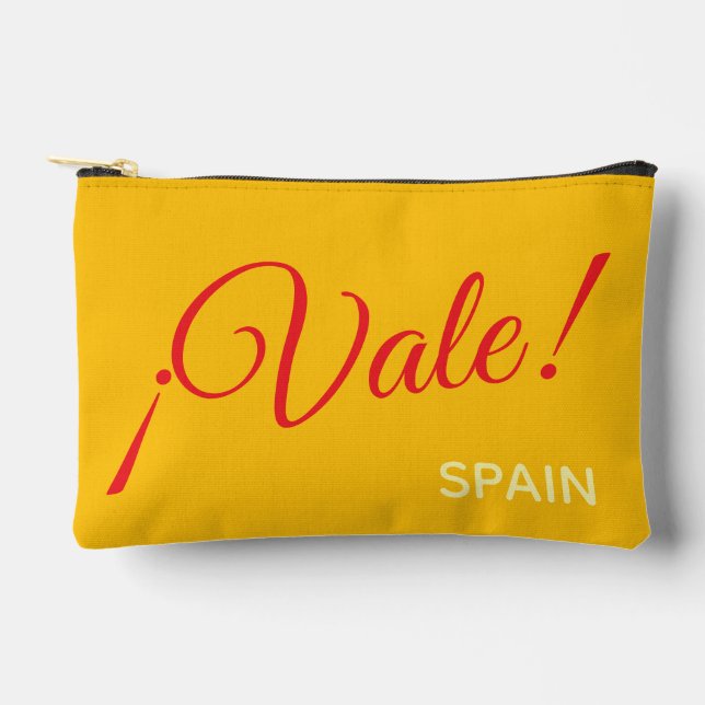 Vale! Spain Accessory Pouch (Front)