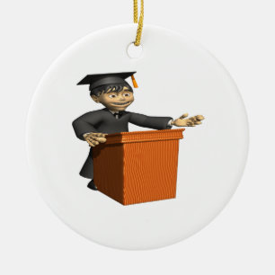 Valedictorian Ceramic Ornament