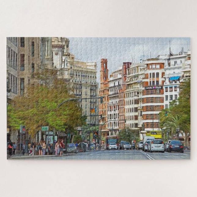  Valencia. #1.  Jigsaw Puzzle (Horizontal)