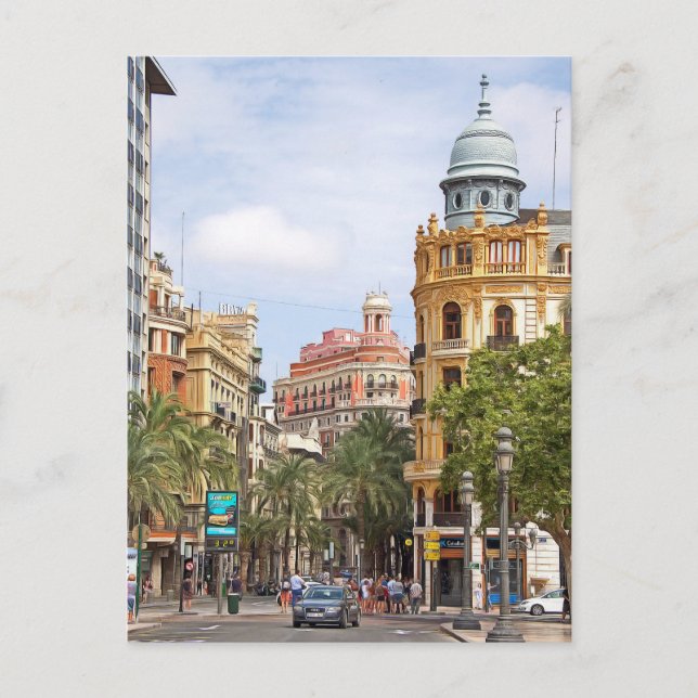  Valencia. #3.  Postcard (Front)