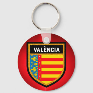 València Flag Keychain