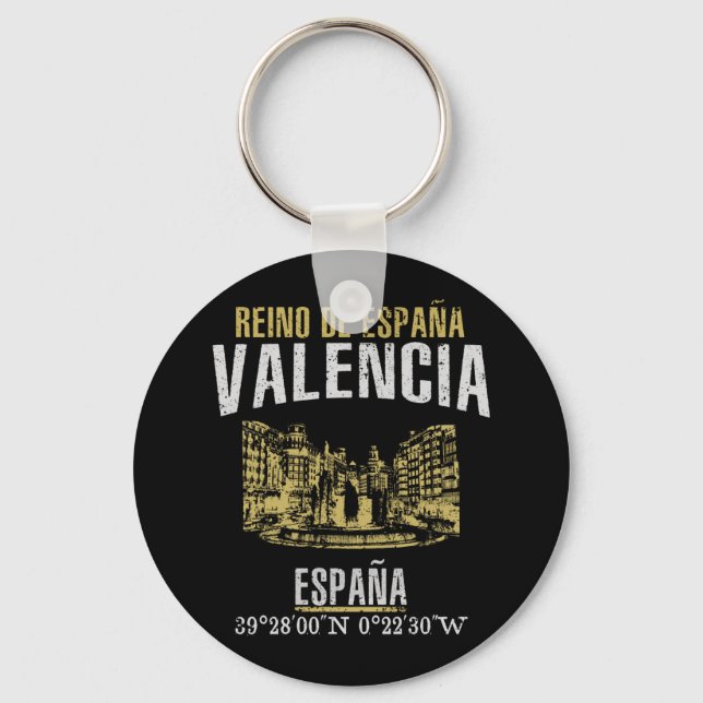 Valencia Keychain (Front)