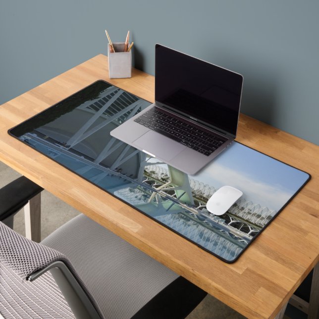 Valencia Modern Architecture Desk Mat (Office 2)