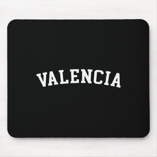 Valencia  mouse pad (Front)