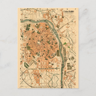 Valencia Spain 1904 Postcard