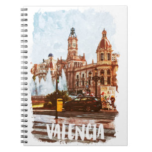 Valencia Spain Architecture Travel Notebook