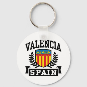 Valencia Spain Keychain