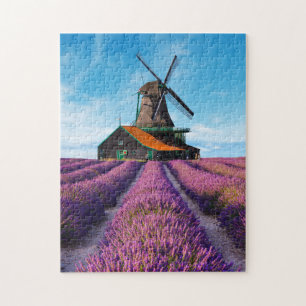 Valensole Lavender Fields Provence France Jigsaw Puzzle