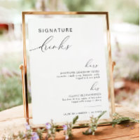 VALENTINA His and Hers Signature Drinks Cocktails