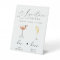 VALENTINA Script Signature Drink Wedding Bar