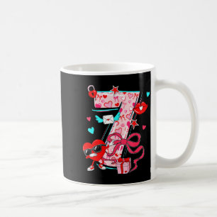 Valentine 67 Six Seven Meme Dabbing Hearts Matchin Coffee Mug
