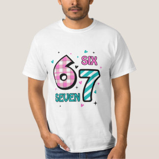 Valentine 67 Six Seven Valentine's Day T-shirt