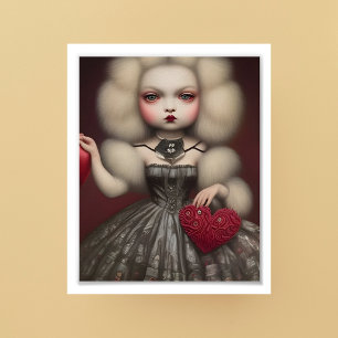 Valentine A Quirky Goth Doll Poster