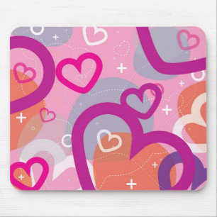Valentine Abstract Mousepad
