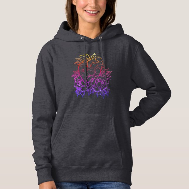 Valentine Anatomique Sweat - shirt à capuche de co (Devant)