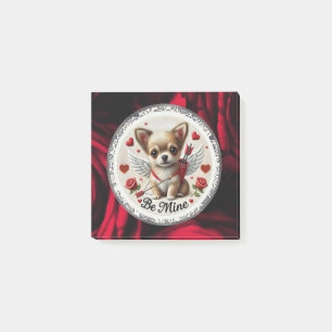 Valentine Angel Chihuahua Post-It Notes – Be Mine
