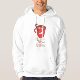 Valentine Art All I Need Is Love Hoodie
