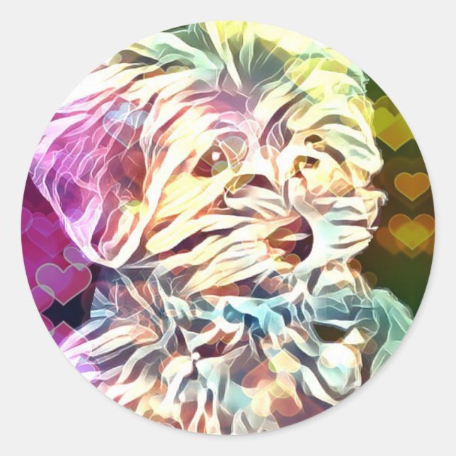 Valentine Baby Copper Sticker (Front)