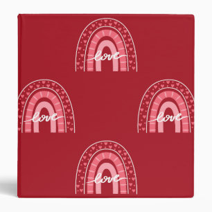 Valentine Background With Hearts Love         Binder