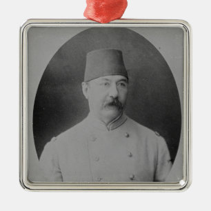 Valentine Baker Metal Ornament