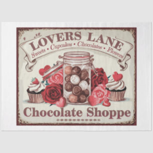 Valentine Bakery and Sweets Series Design #16 Tissue Paper