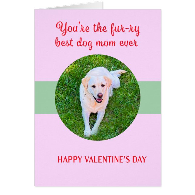 Valentine Best Dog Maman Aimer mignonne (Devant)