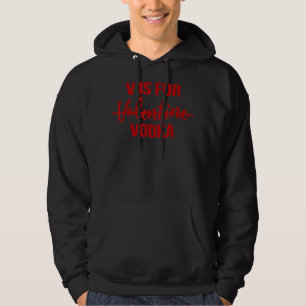 Valentine Birthday Women Girls Born on Valentines Hoodie