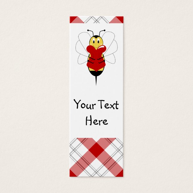 Valentine Bumble Bee Signet (Devant)