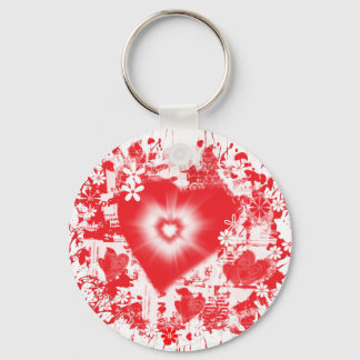 Valentine Burst Keychain