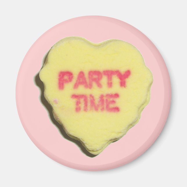 Valentine Candy Heart Magnet (Front)