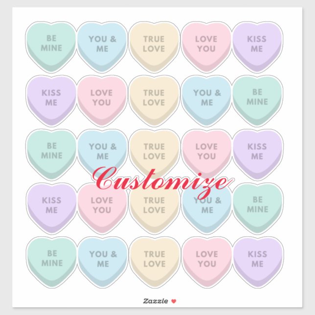 Valentine Candy Hearts Thunder_Cove (Sheet)
