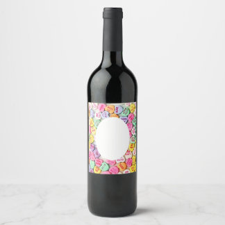 Valentine Candy Wine Label