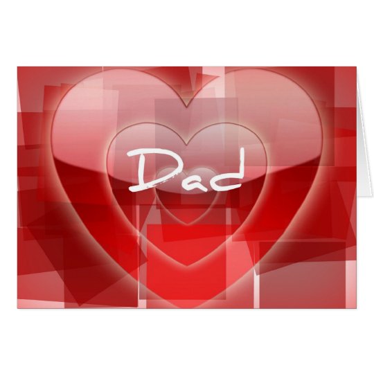 Valentine Card for Dad