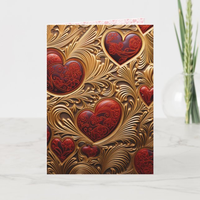 Valentine card Husband Wife Boyfriend Girlfriend  (Front)