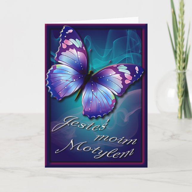 Valentine Card in Polish (Front)