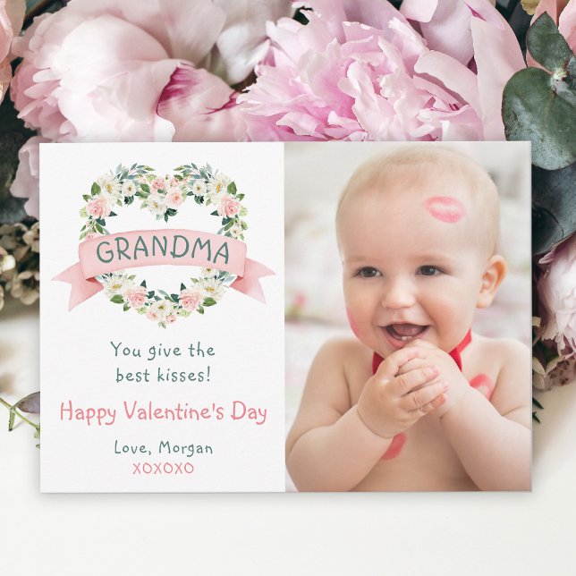 Valentine Carte photo pour grand-parent (Créateur téléchargé)