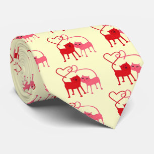 Valentine Cats - Valentine Cravate