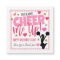 Valentine Cheerleader Gift Tags