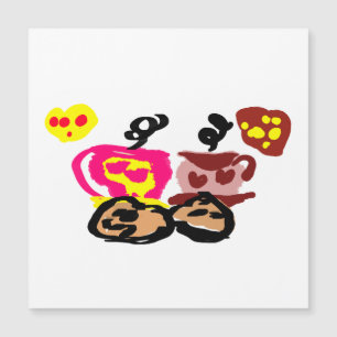 Valentine coffees and cookies 