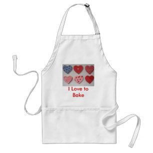 Valentine Cookie Hearts Standard Apron