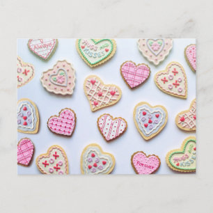 Valentine Cookies   Postcard