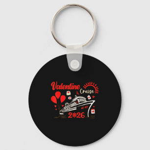 Valentine Cruise 2026 Funny For Couples Matching H Keychain