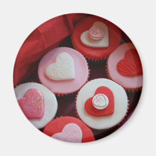 Valentine Cupcakes Magnet