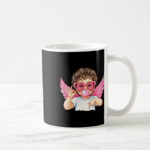 Valentine Cupid Blowing Bubble Six Seven 67 Meme G Coffee Mug