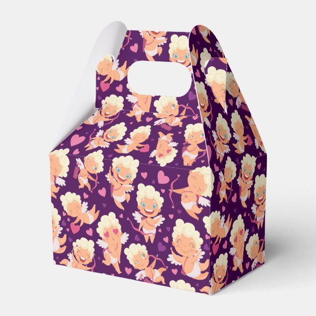 Valentine Cupid Love Favour Box (Front Side)