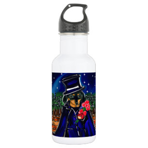 VALENTINE DACHSHUND 532 ML WATER BOTTLE