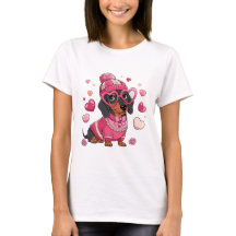 Valentine Dachshund Dog, Sausage Dog
